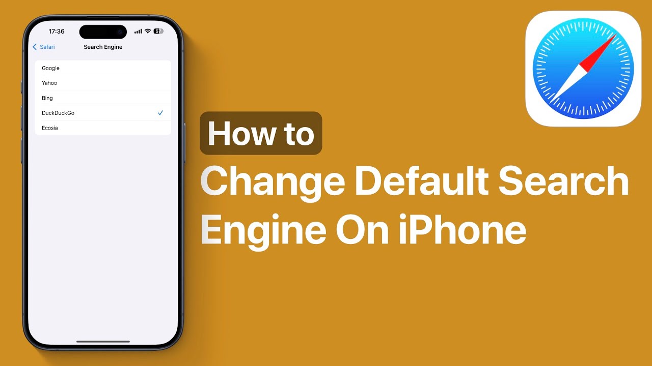 Как изменить поисковую систему в Safari на iPhone или iPad | iOS 18