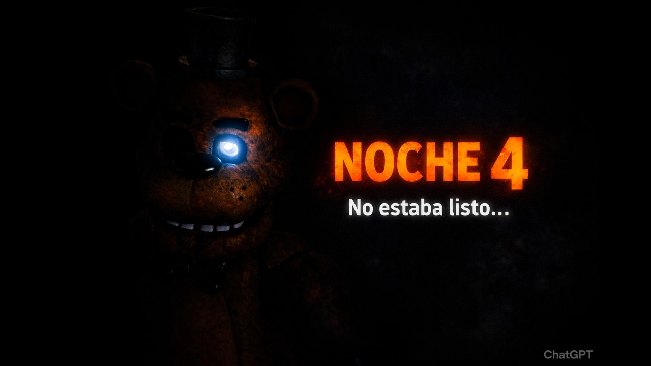 Noche 4, no estaba listo... FNAF 1