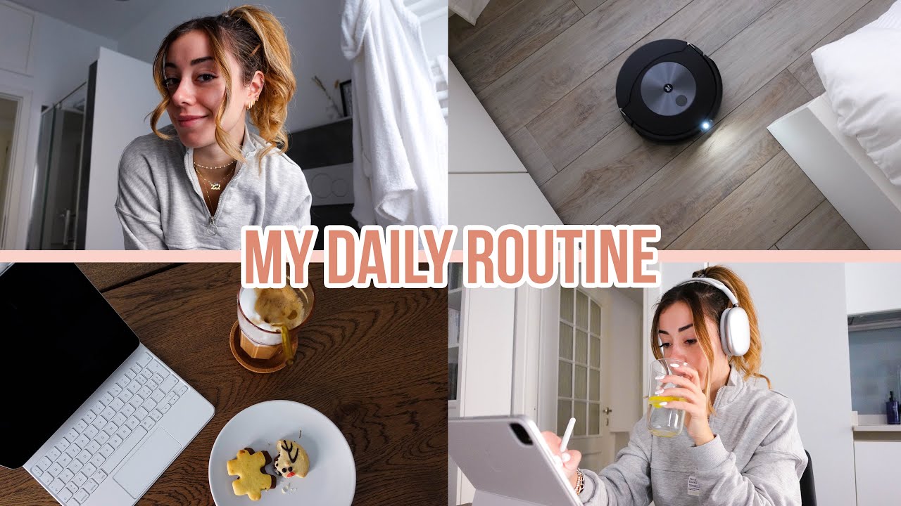 MY DAILY ROUTINE | lavorare da casa tra pulizie e organizzazione 🧹🎧