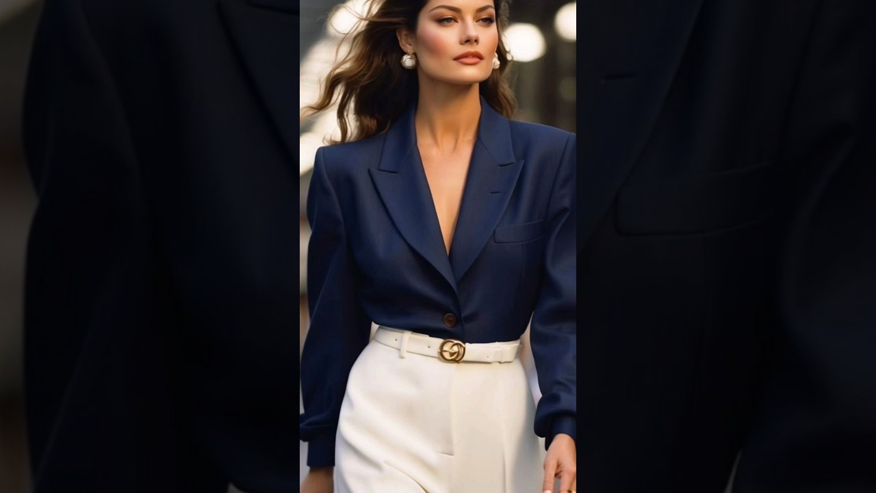 TOP 5 LOOKS EN AZUL MARINO ELEGANTES Y ATEMPORALES