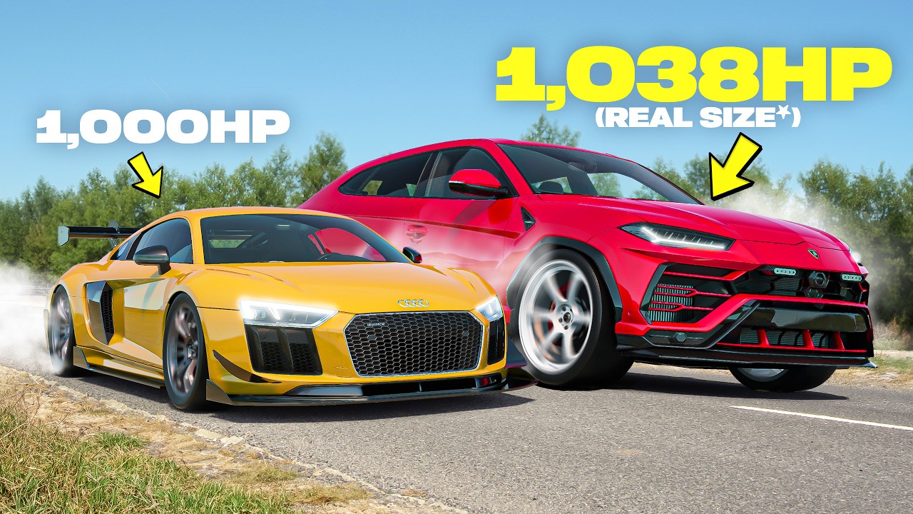 Gran Turismo 7 Update - 1038HP Lamborghini Urus & 1000HP Audi R8 V10!