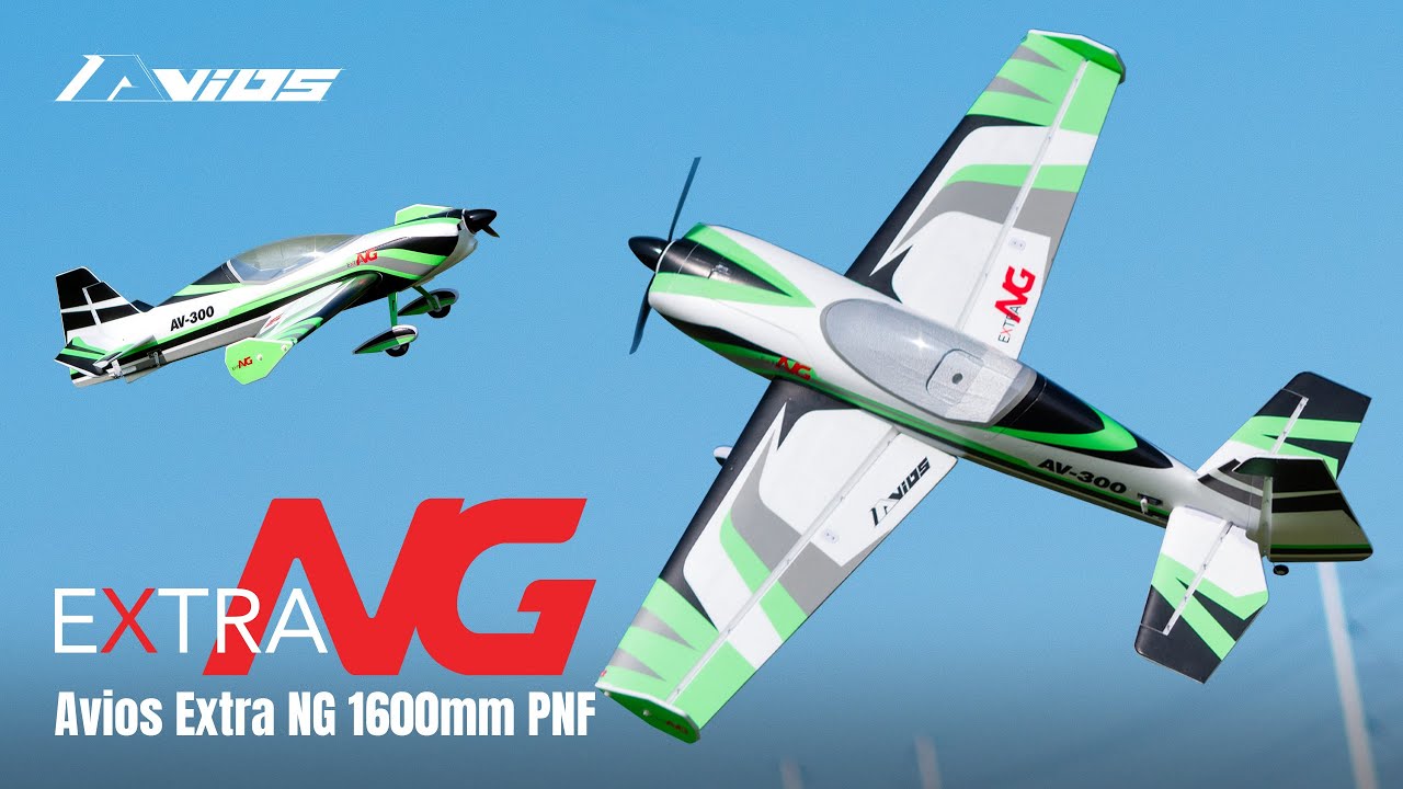 New Avios Extra NG (PNF) Semi-Scale 3D Aerobatic RC Plane EPO 1600mm- Short 