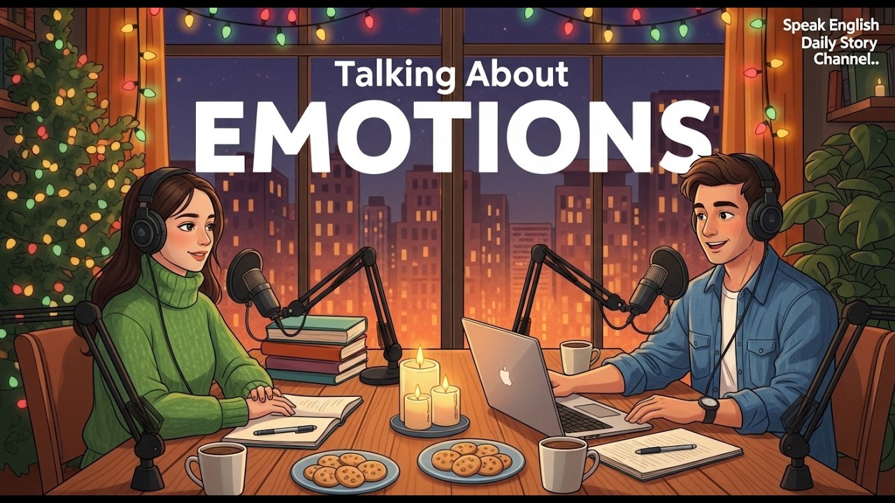 Learn English Through Real Life Conversations | Talking About Feelings &  English Listening Practice