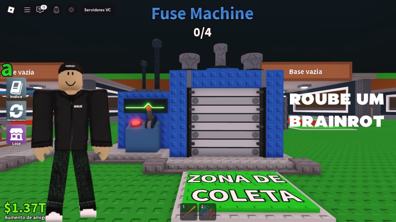 NOVA MAQUINA DE FUSÃO NO ROUBE UM BRAINROT