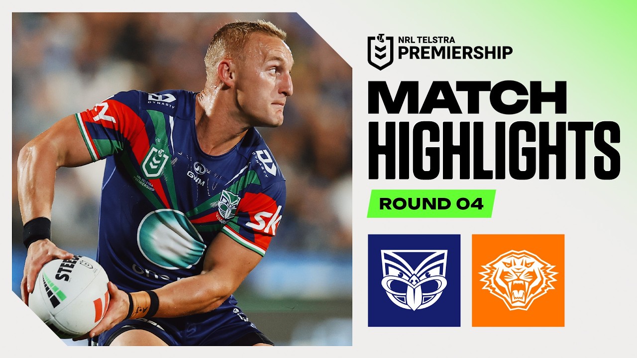 NRL 2026 | Warriors v Wests Tigers | Match Highlights | Round 4