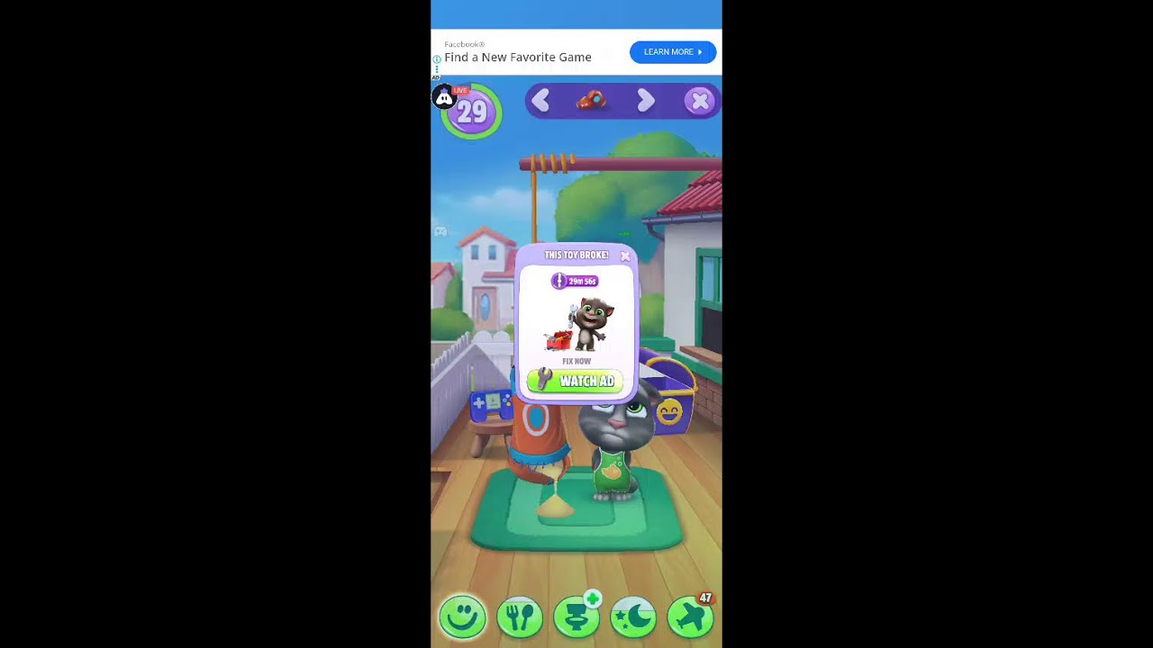 MY Talking Tom #shorts #viraltom #funnycat #satisfying #tom #game #tranding #mytalkingtom2