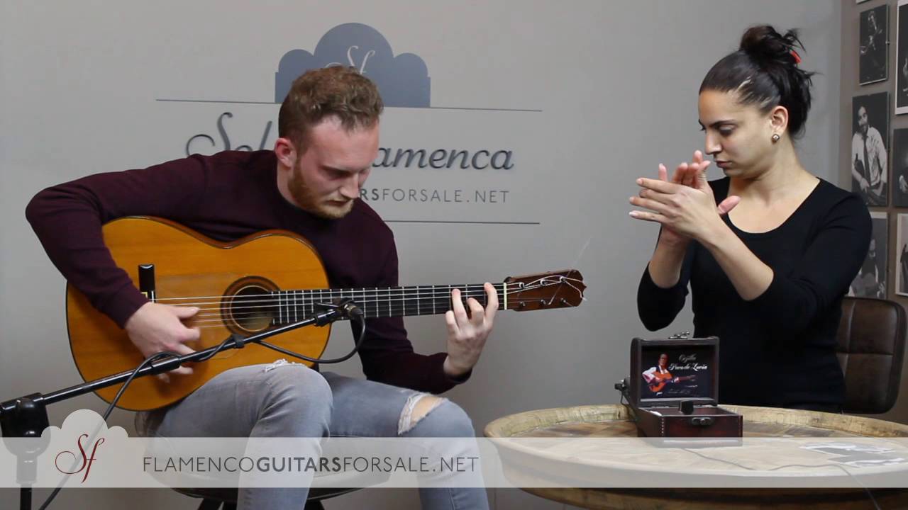 José Ramírez 1963 flamenco guitar for sale played by Pepe Fernández