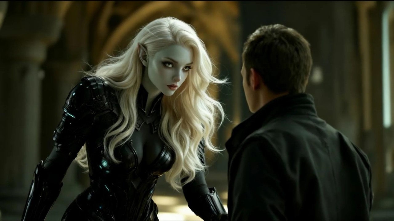 What Do You Want ” She Asked — I Smiled and Said, “You”… Then the Alien Woman Removed Her Armor