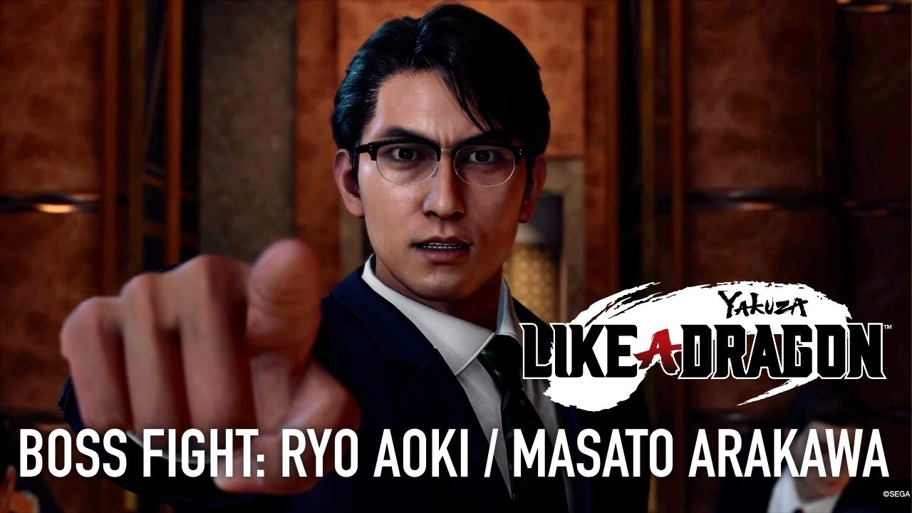 Yakuza: Like A Dragon - Ryo Aoki / Masato Arakawa - Boss Fight