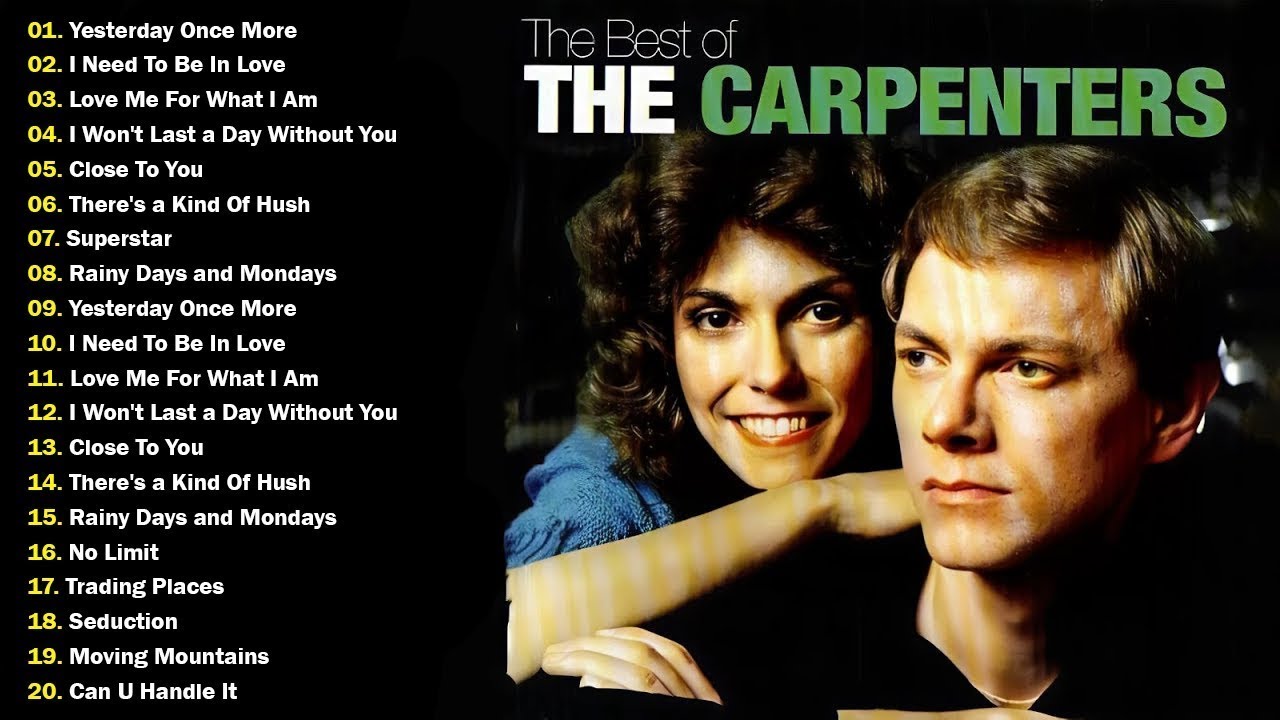 🎶 The Carpenters Greatest Hits | Soft Rock Classics Full Album 70s 80s