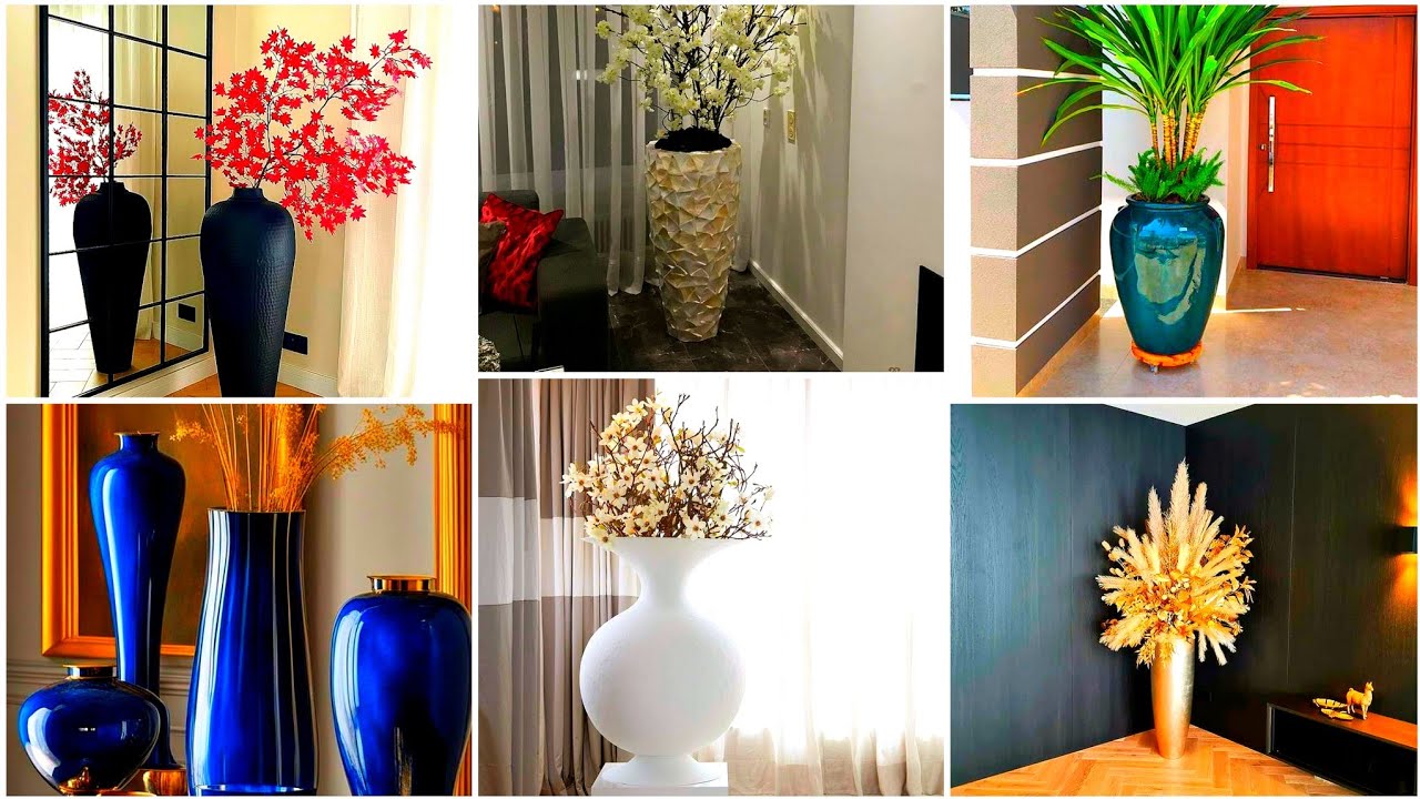 🌿 150+ Big Corner Vase Design Ideas 2025 🏡 | Modern Floor Vase Decoration & Luxury Home Décor
