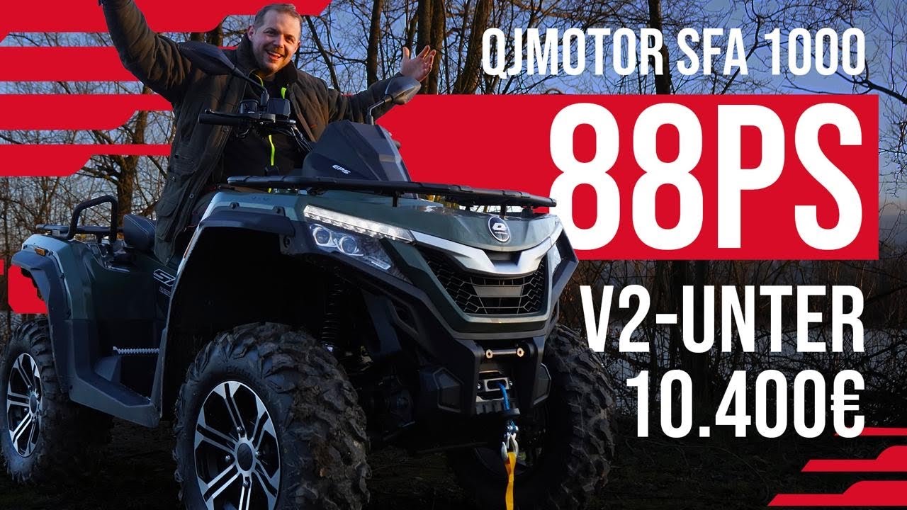 QJ MOTOR SFA 1000 - Test & Review - ATV Nation Germany - 4K