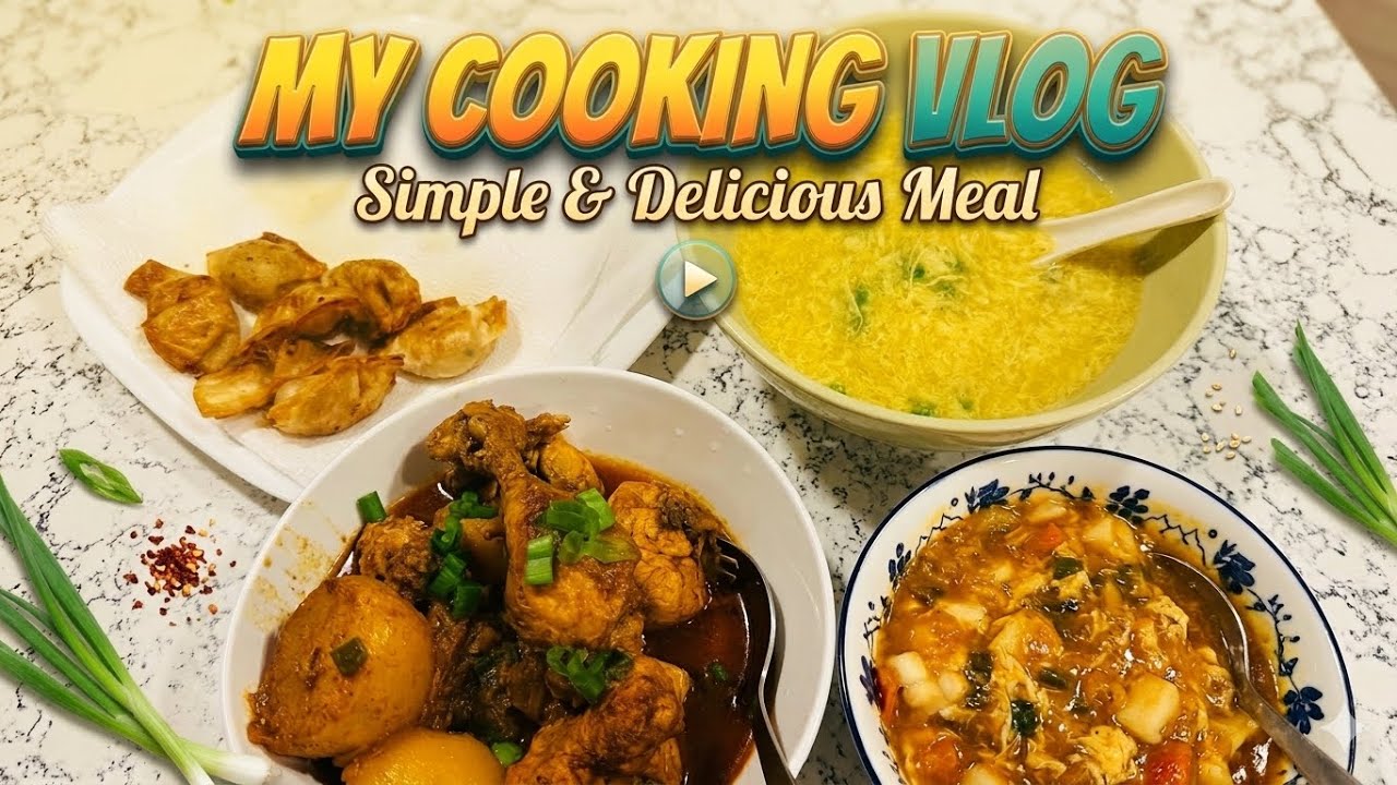 Walking,Cooking,Living  Slowly :A cozy Day with Bangladeshi Spicy Curry