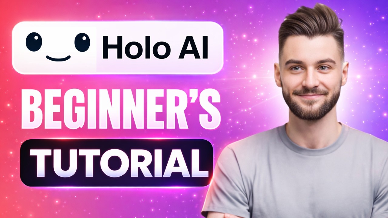 Holo AI Tutorial 2026 - How to Use Holo AI (Crash Course)