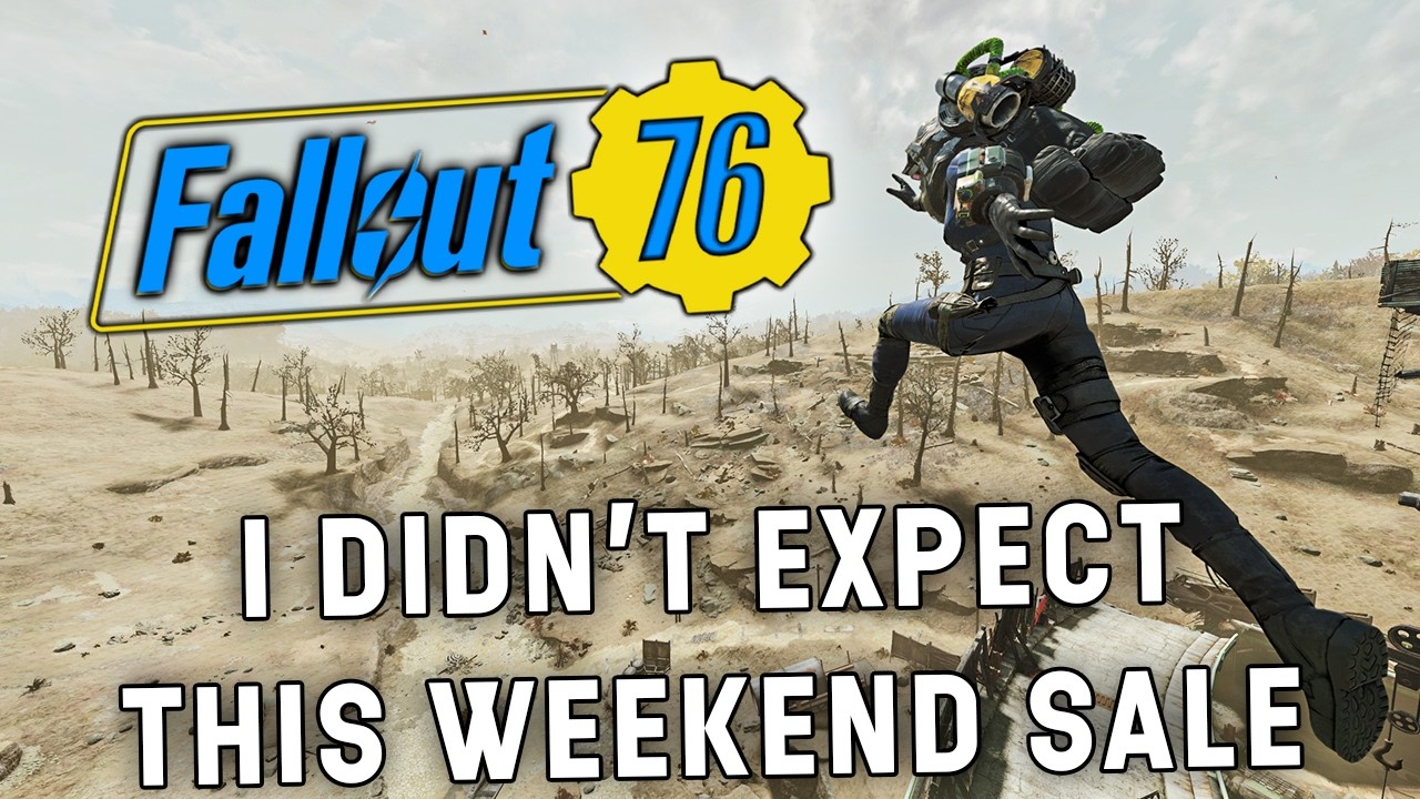 Я не ожидал такой распродажи в атомном магазине в Fallout 76 в эти выходные!
