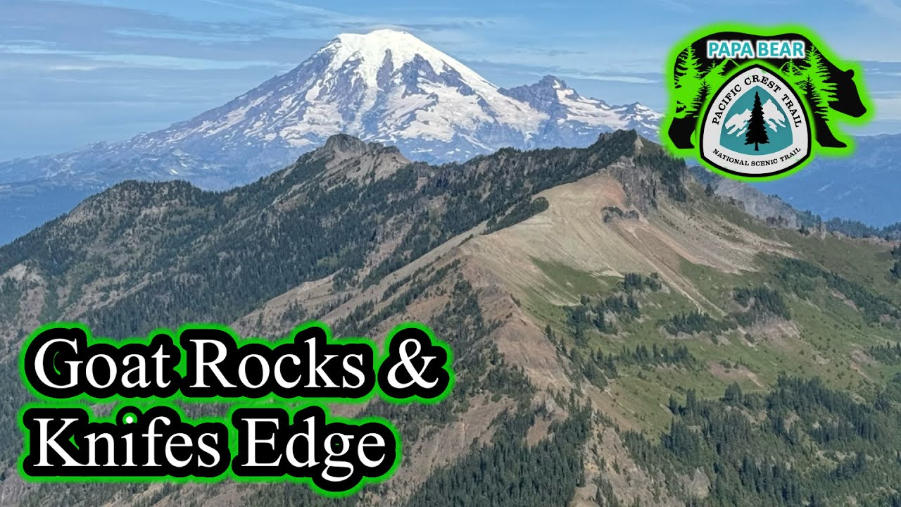 PCT Pacific Crest Trail 2024 Thru Hike | EP 49 | Goats Rocks & Knifes Edge #pacificcresttrail