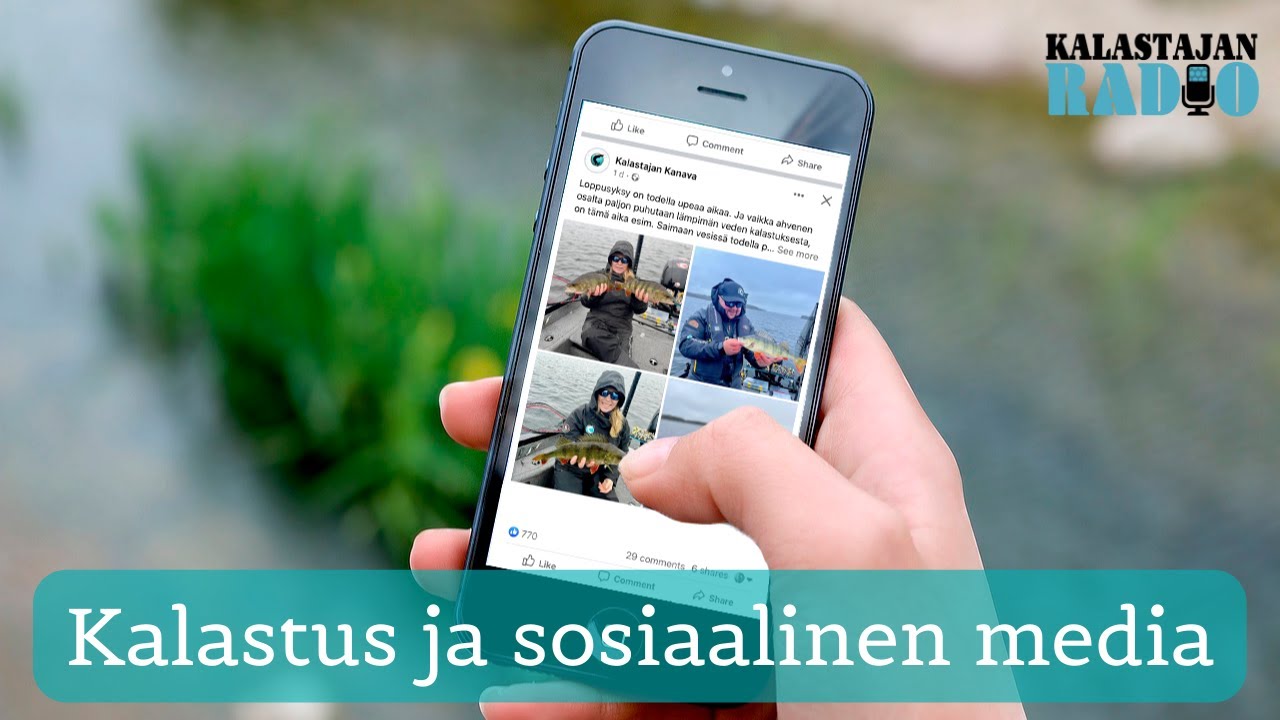 Kalastajan Radio: Kalastus ja sosiaalinen media