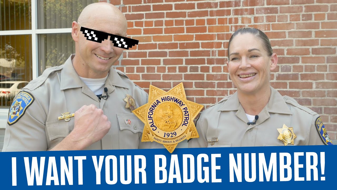 I want your badge number! - Recruiter Wednesdays