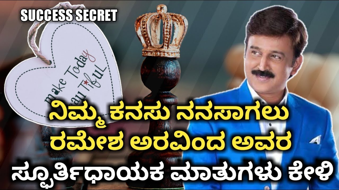 Best Motivational Speech in kannada | Motivation video for Students | Ramesh aravind | Birth Of Aim