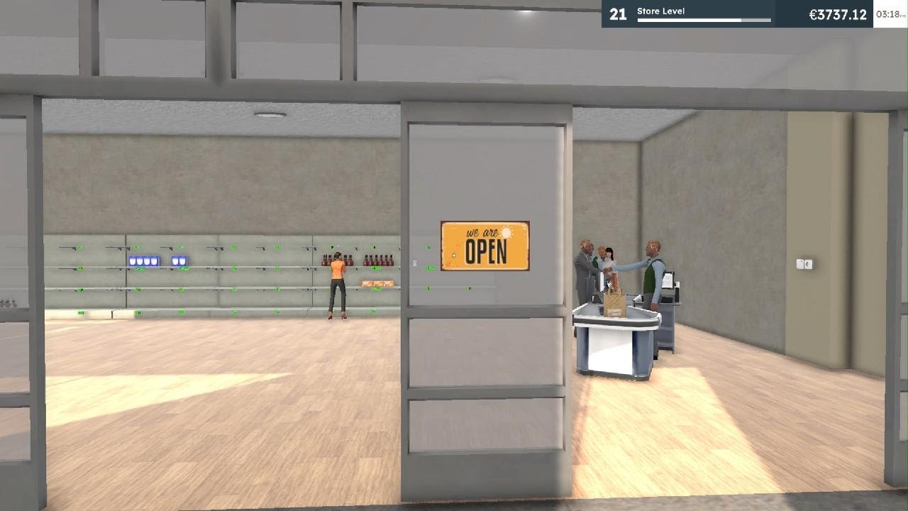 Supermarket Owner Simulator: Business