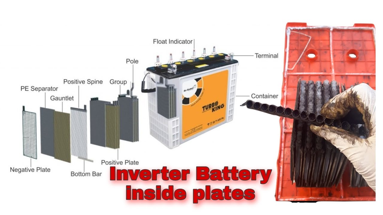 Inverter Battery inside plates. || Best Inverter battery.  || Inverter battery repair. #battery