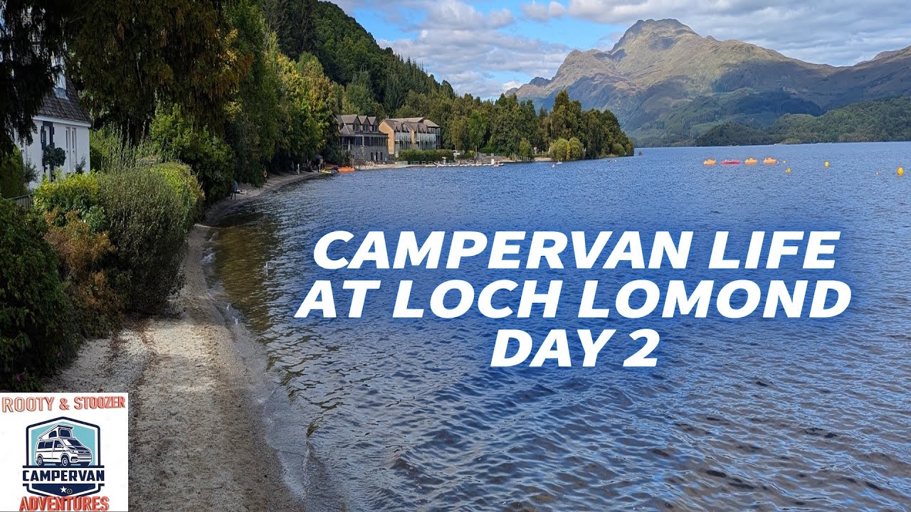 Loch Lomond by Campervan | Vanlife Cycling in Scotland
