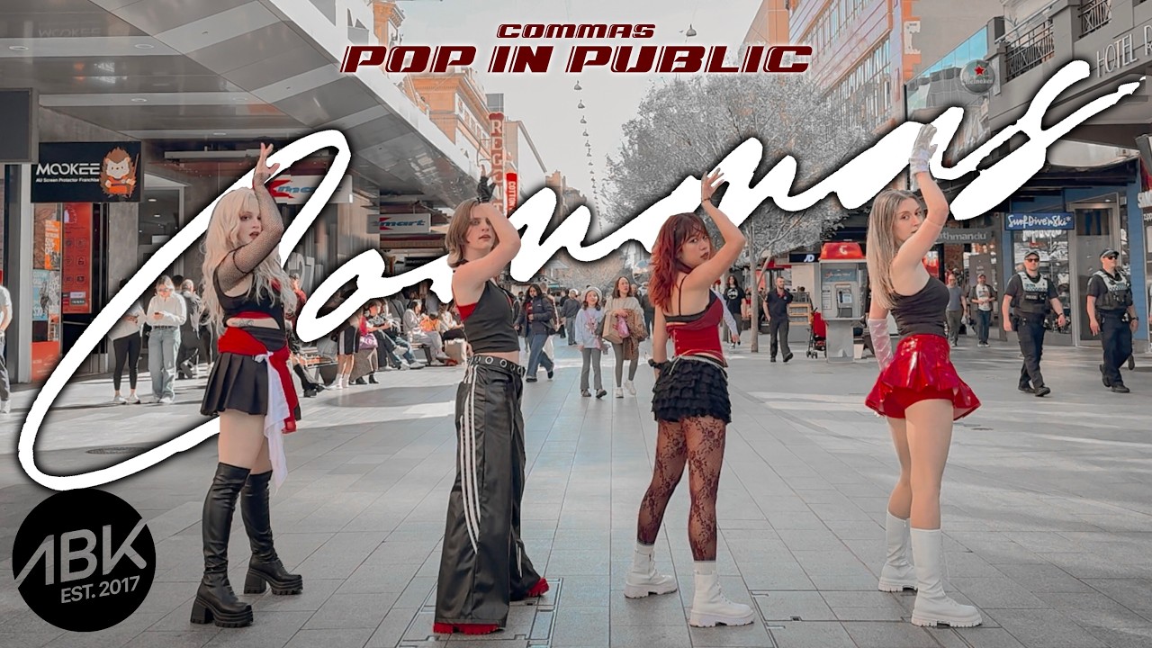 [POP IN PUBLIC] GIRLSET - Commas Dance Cover by ABK Crew from Australia