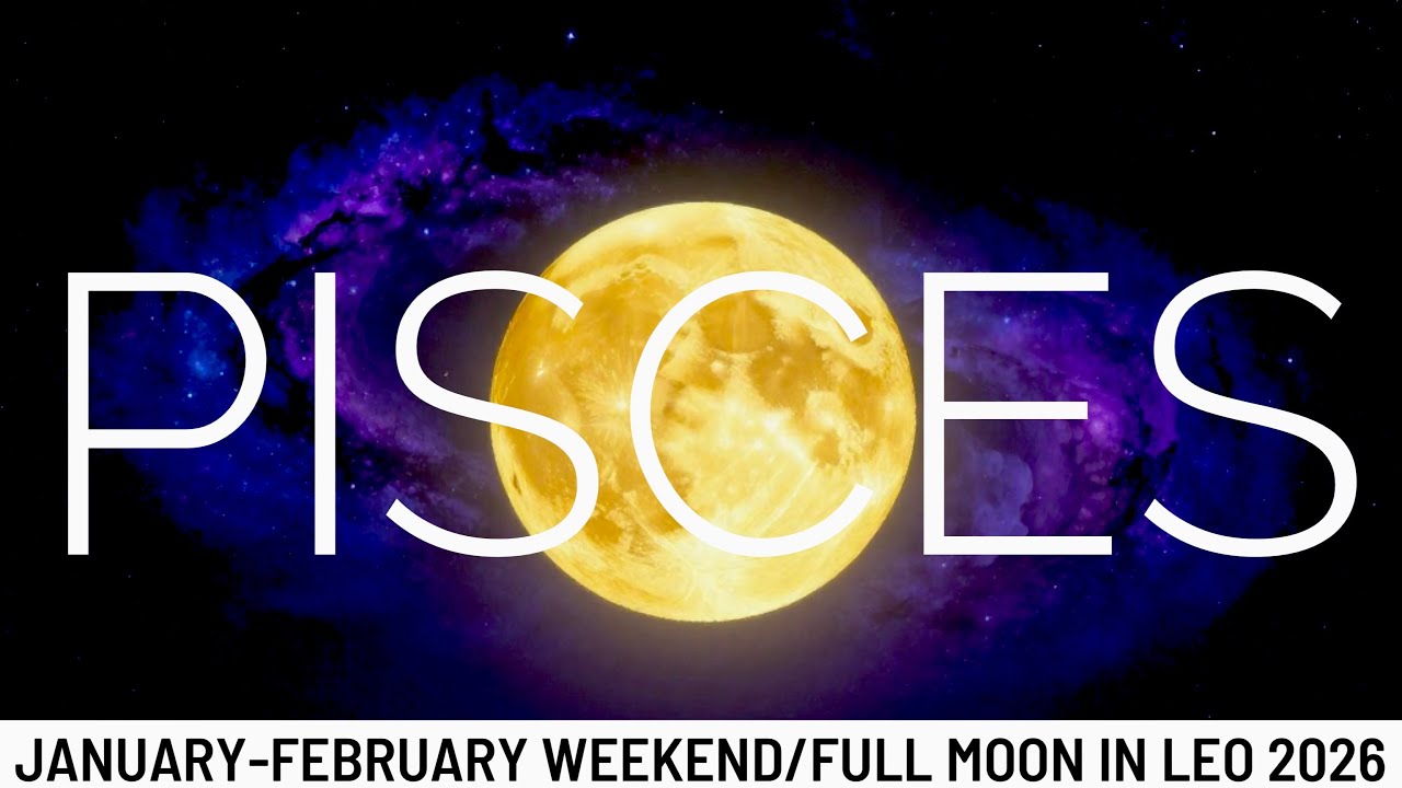 *PISCES* A FULL MOON BLESSING IS ON ITS WAY TO YOU, PISCES! January-February Weekend Full Moon Tarot