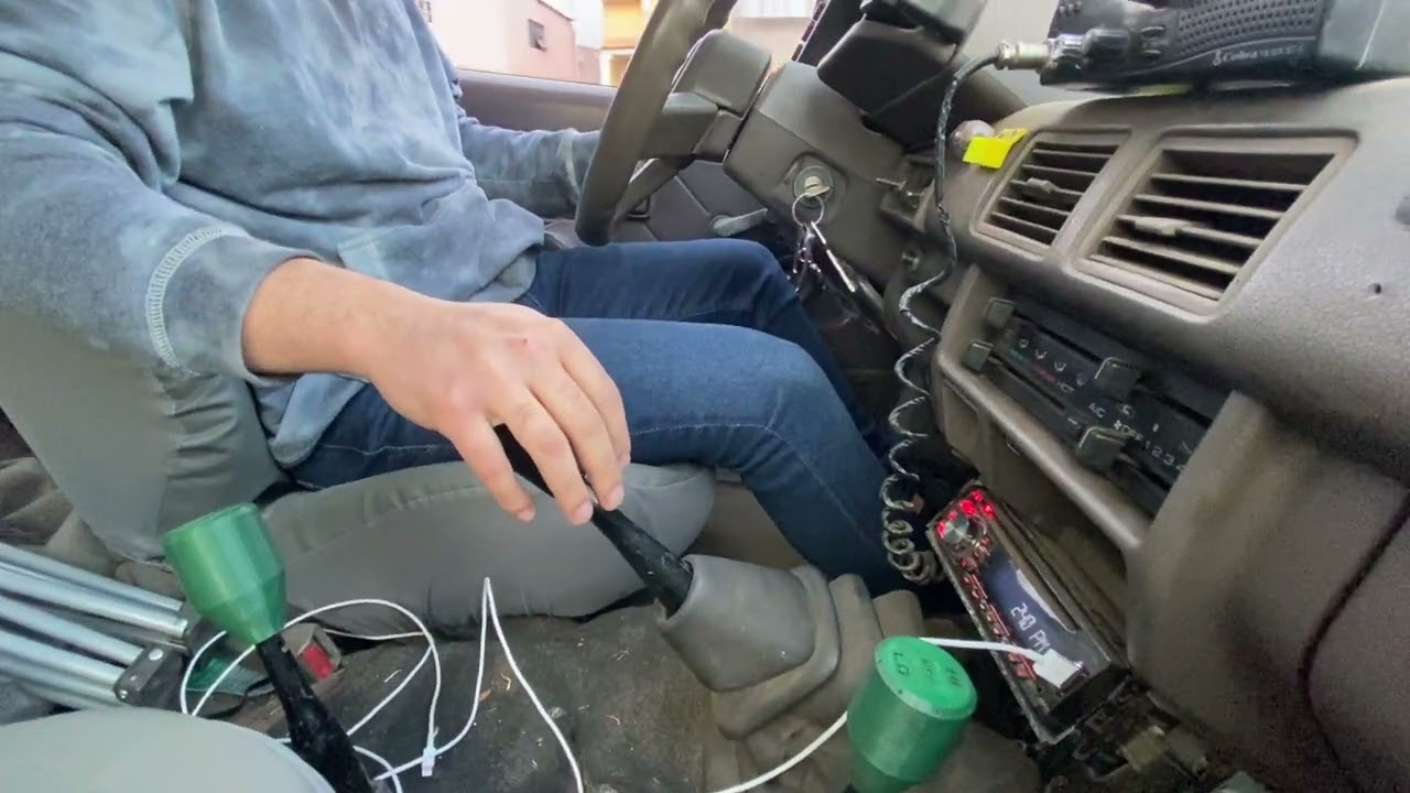 Isuzu c223 + mua5, gear shifting and drive around