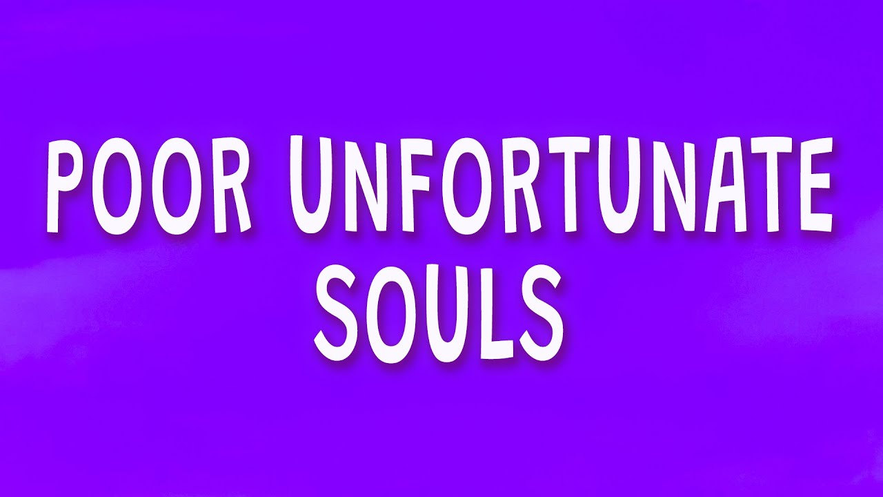 The Little Mermaid - Poor Unfortunate Souls - Melissa McCarthy (Lyrics)