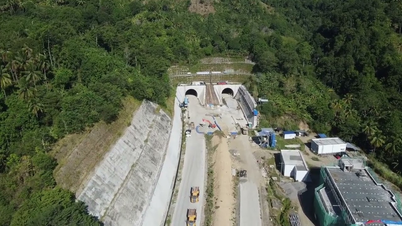 Twin tunnel project update,waan tigato Davao city Phil. 4/4/26