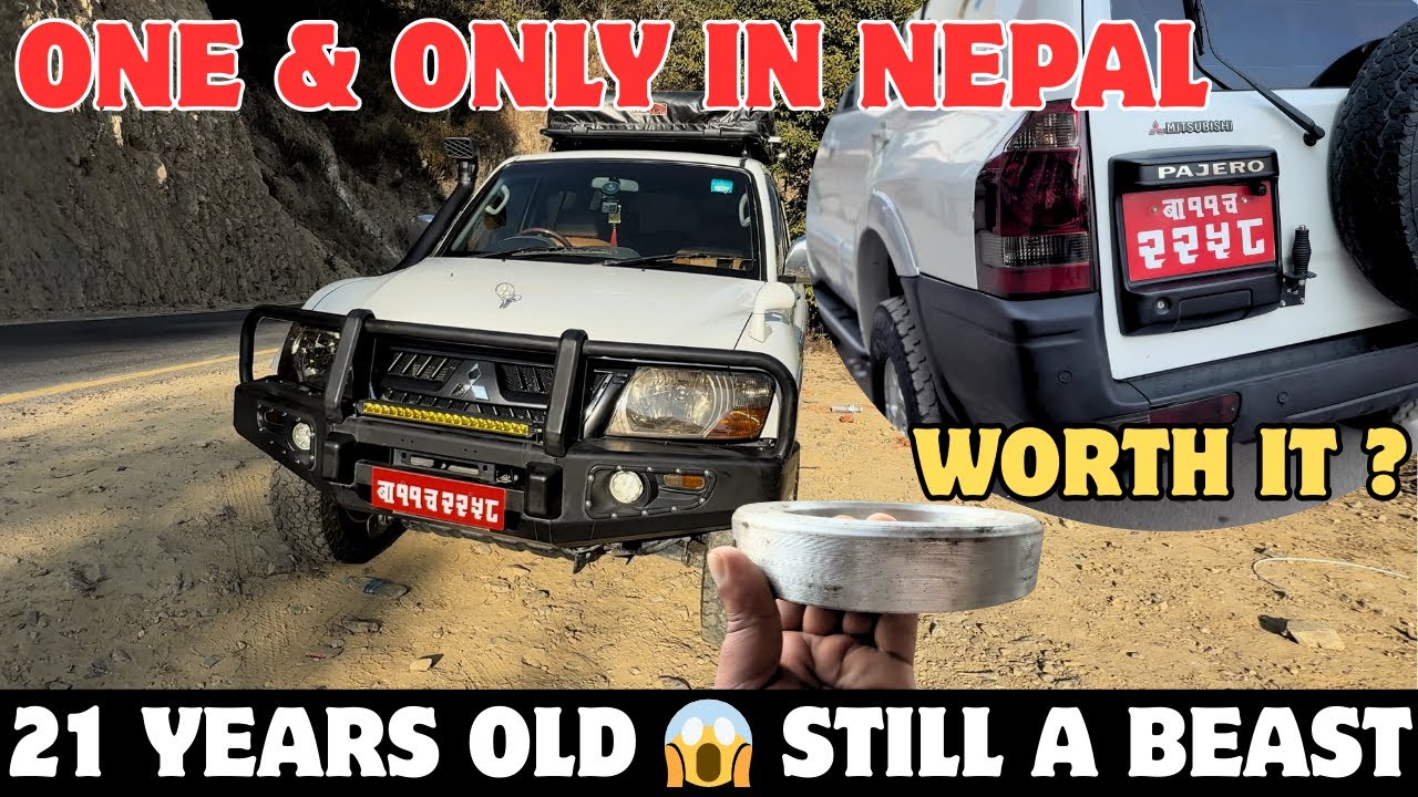 One & Only Pajero in Nepal | 21-Year-Old Beast Reborn 🔥 | Lifted 3