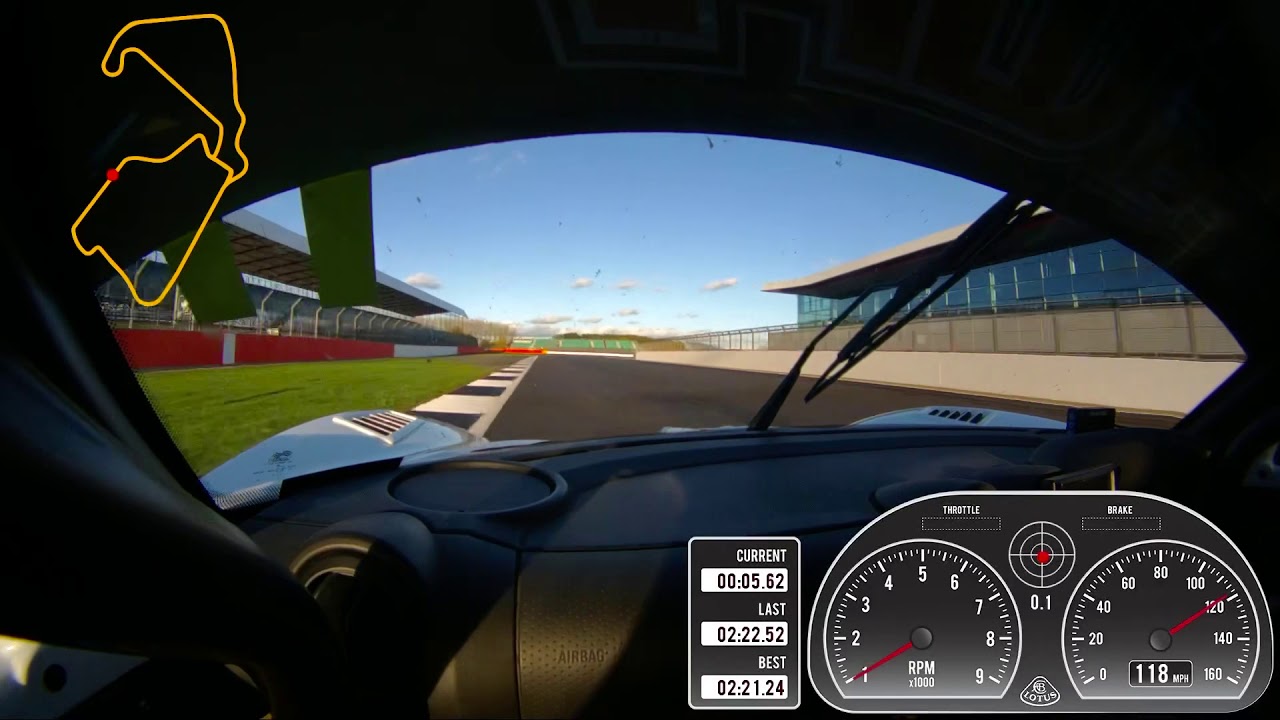 Lotus Elise Cup JTR Silverstone GP 2:21 Lap