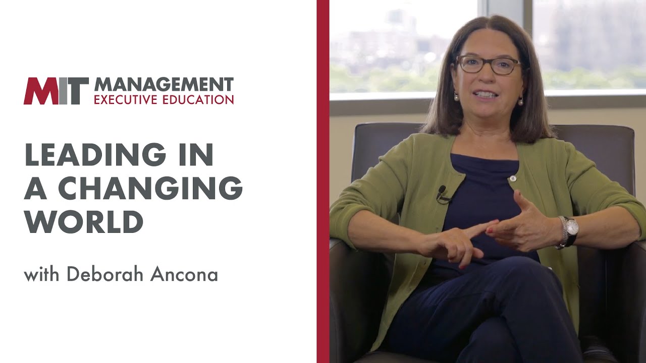 Leading in a Changing World | MIT Sloan