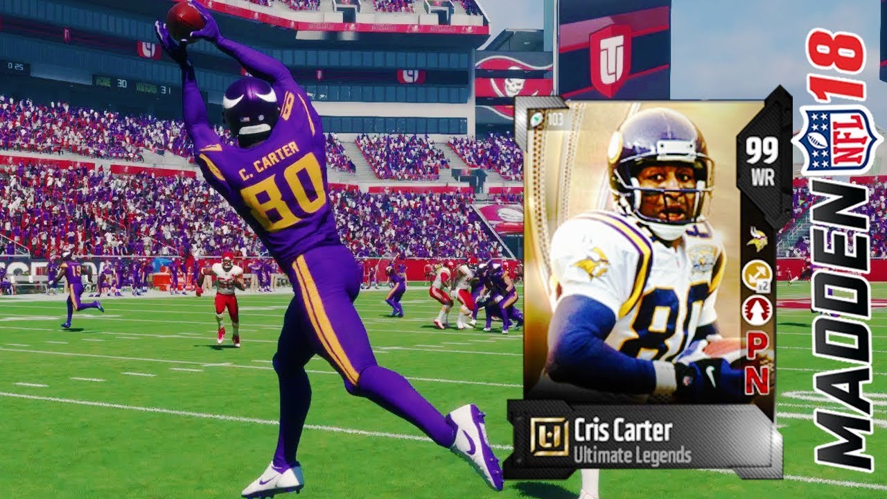 #2 RANKED PLAYER IN MUT! CRIS CARTER DEBUT! | MADDEN 18 ULTIMATE TEAM GAMEPLAY