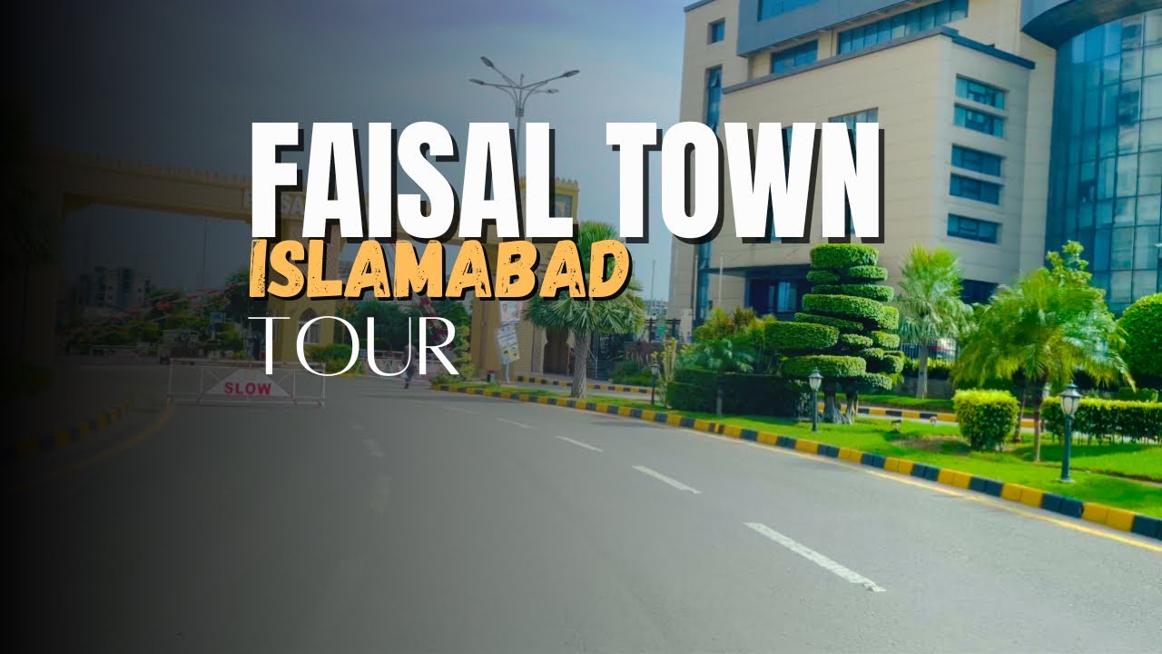 Faisal town islamabad | site tour | visit plots for sale