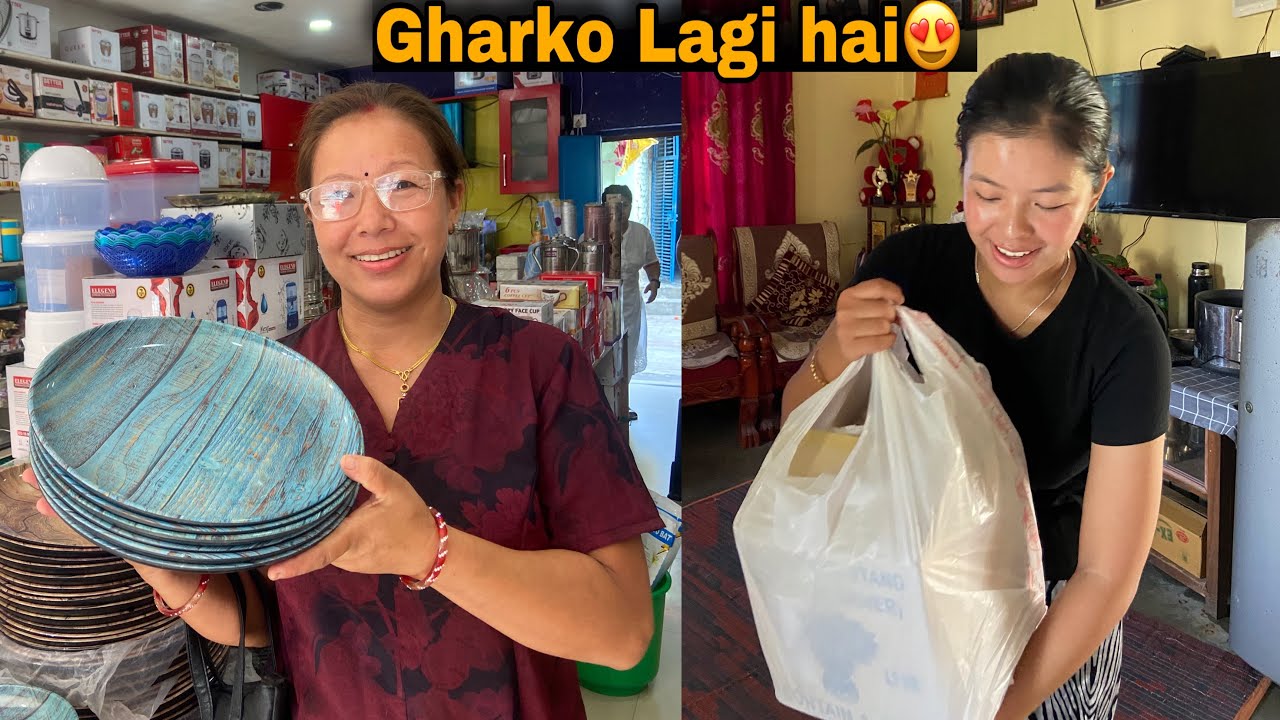 MOMMYLE VLOG START GARNUVAYO! AAMA CHORI VAYERA GHARKO LAGI K K LAYIM TA?😍