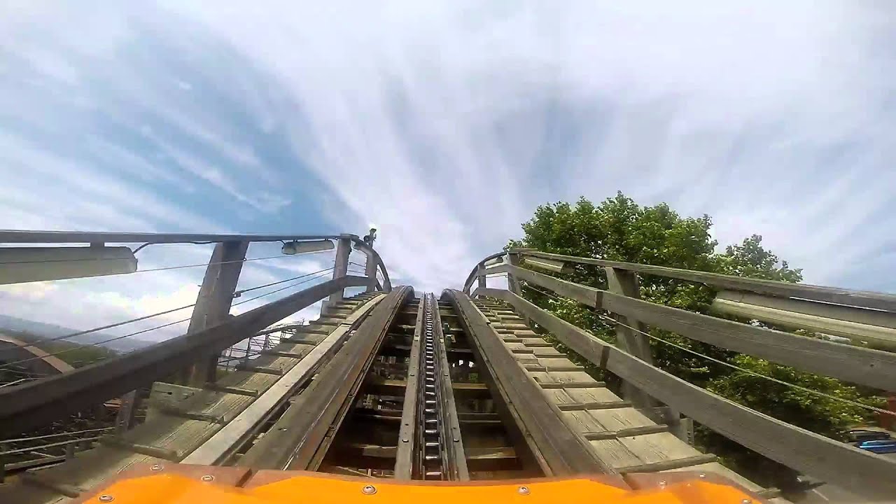 Tomahawk - PortAventura [ On-ride | primera fila] (nuevos trenes 2015)
