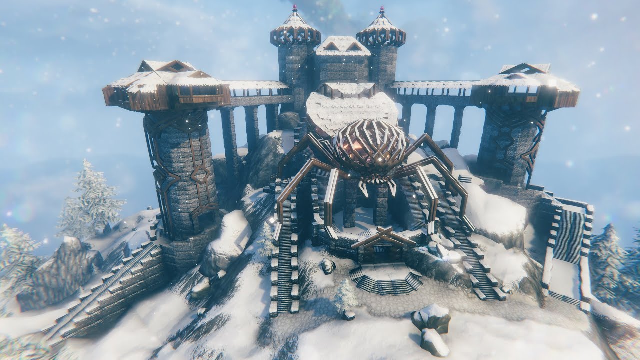 Valheim Base Build - Castle of Relique (FINISHED)
