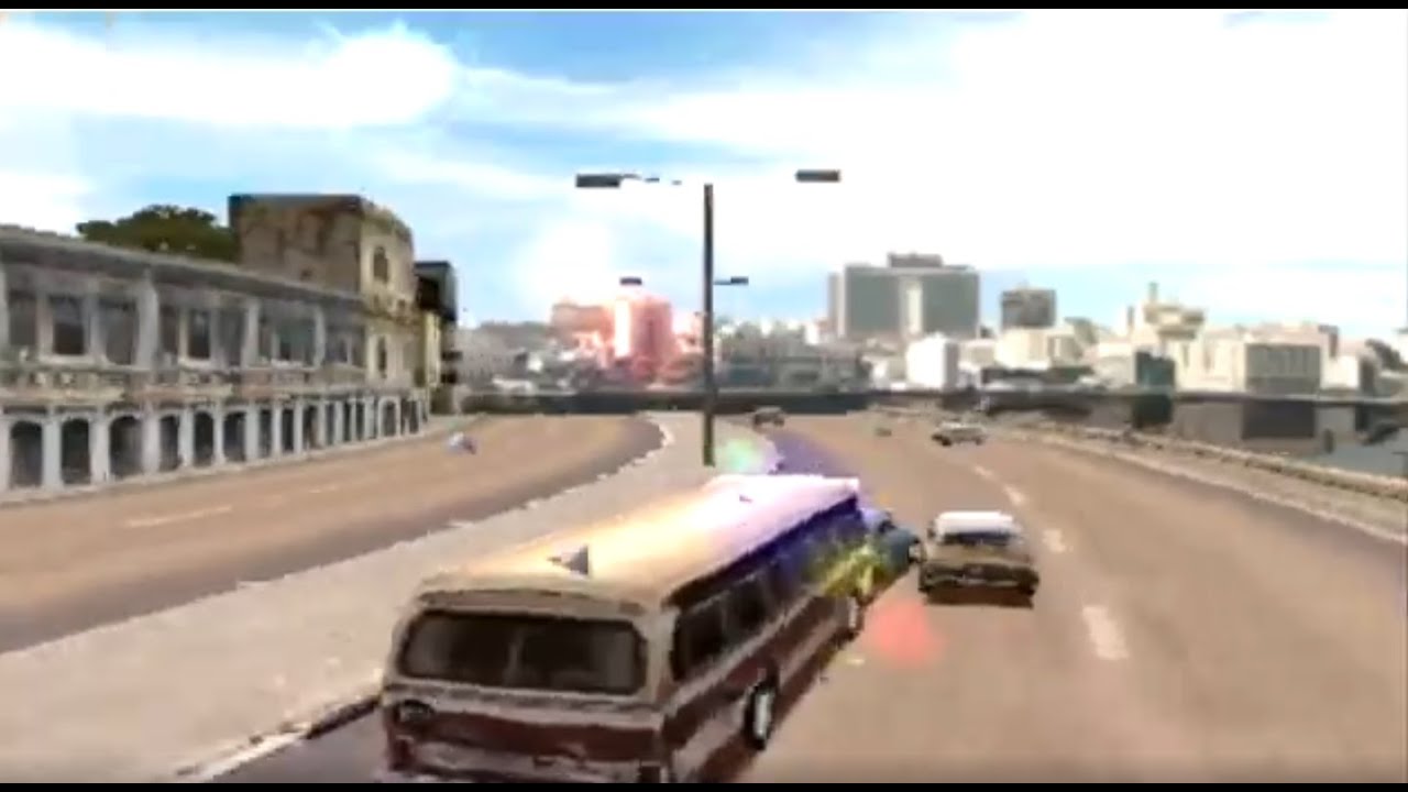 High-speed police chase in Havana, Cuba, Driver 2 - Part 25