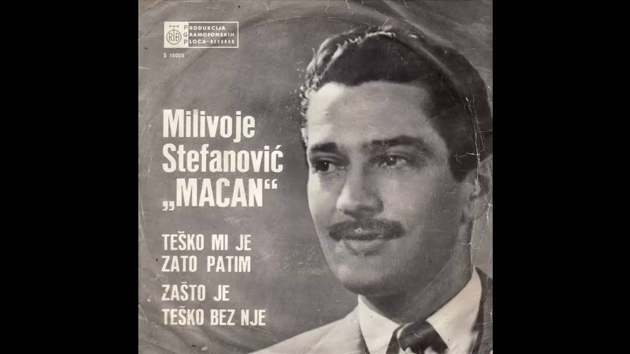 Milivoje Stefanovic-Macan - Zasto je tesko bez nje - (Audio 1970) HD