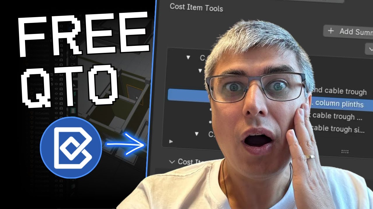 Unlocking the Power of BlenderBIM for Quantity Takeoff