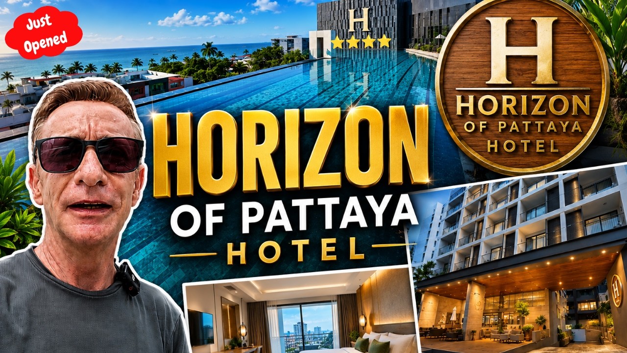 I Stayed at Pattaya&rsquo;s NEW Horizon Hotel - HORIZON OF PATTAYA - Soi 7 🇹🇭 🏨 Pattaya&rsquo;s NEW Hotel!