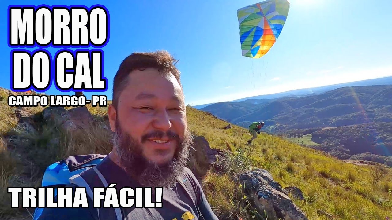 MORRO DO CAL - TRILHA FÁCIL PERTINHO DE CURITIBA - DEPOIS DE ANOS ENFIM UMA TRILHA