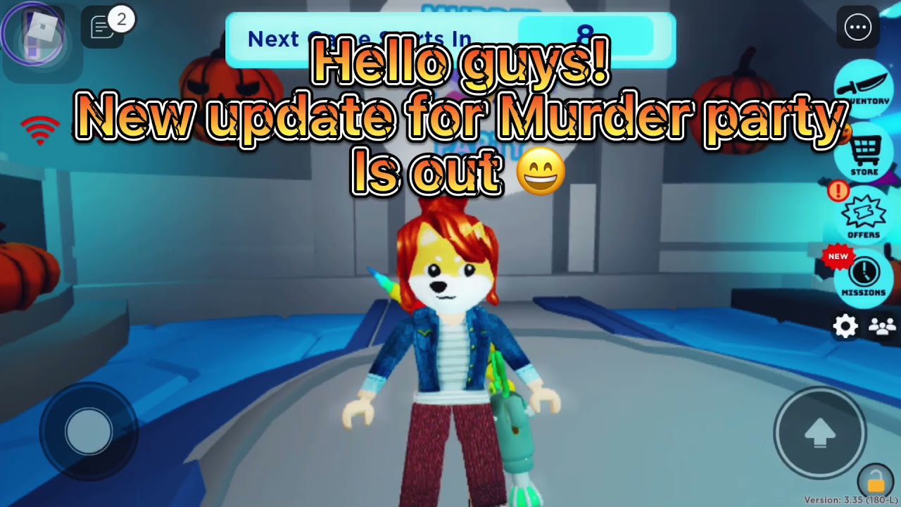 👻🎃Murderer party trick or treat update (very fun)🎃👻