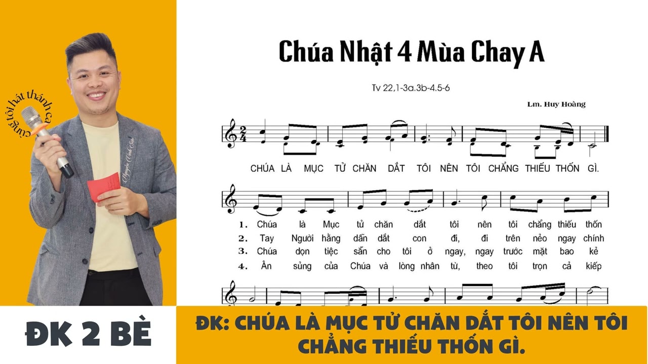 Đáp Ca - THTM - Thánh Vịnh 22 - Chúa Nhật 4 Mùa Chay Năm A - Lm. Huy Hoàng x Nguyễn Vinh Sơn