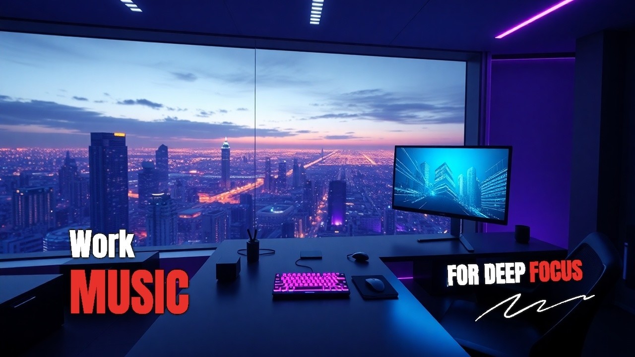 Cyber Chill Music to Boost Your Productivity