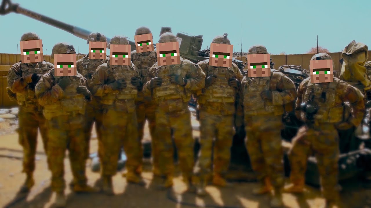 Bosanska Artiljerija, but it's Minecraft (better version)