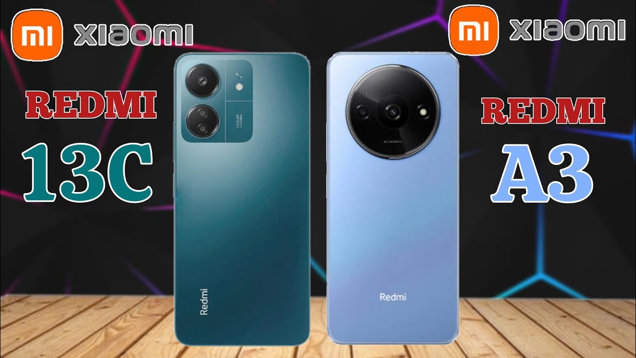 REDMI 13C vs REDMI A3 📱COMPARISON VIDEO