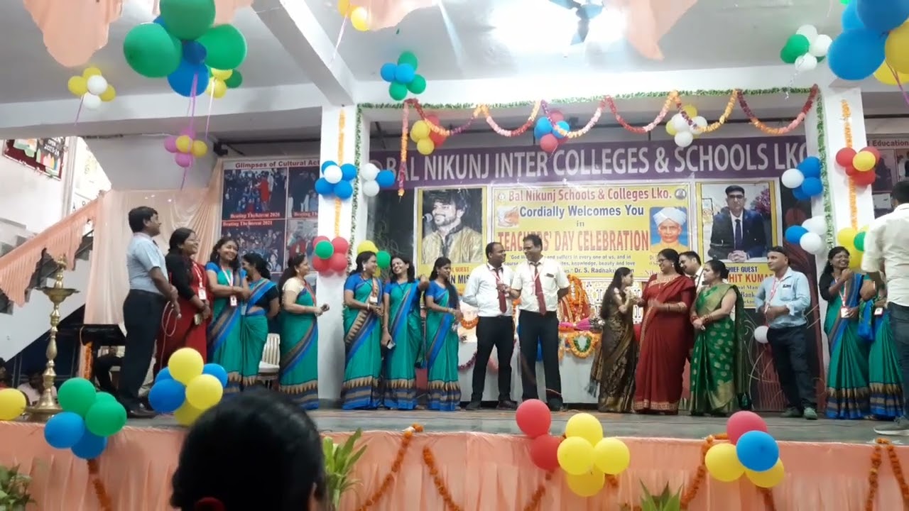 Teachers day Antakshari ...  Bal nikunj Inter College